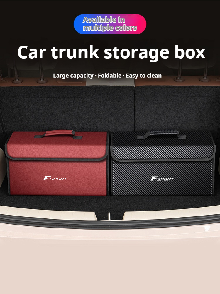 For Lexus F Sport ES RX LS500h - огляд і ціна Car Trunk Organizer Foldable Storage Box