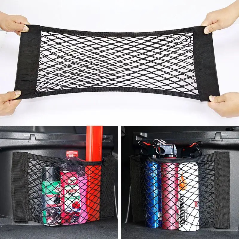 Car Back Rear Trunk Seat Elast - огляд і ціна Car Trunk Organizer Foldable Storage Box