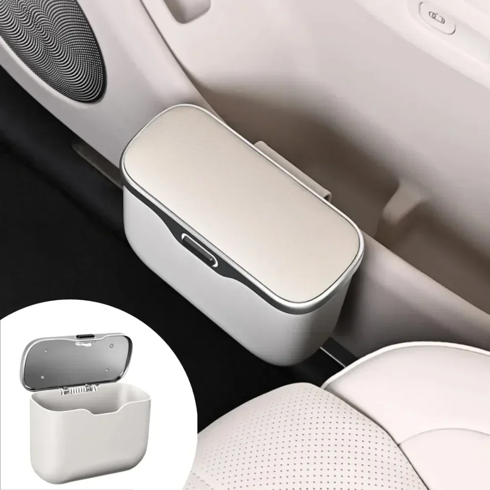 Car Trash Can Portable Hanging - огляд і ціна Waterproof Car Trash Can With Lid