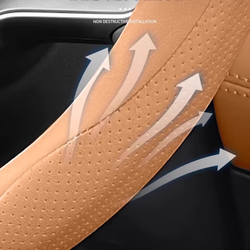 For BYD Song L DM-i Steering W - огляд і ціна Car Steering Wheel Cover Anti Slip Breathable