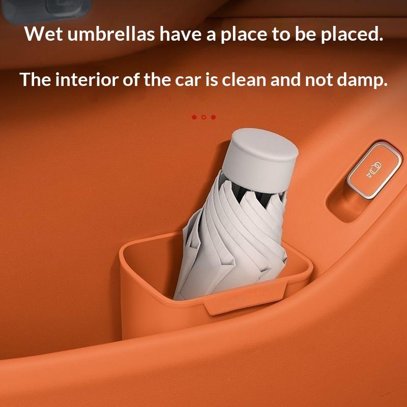 New Silicone Car Door Cup Hold - огляд і ціна Waterproof Car Trash Can With Lid