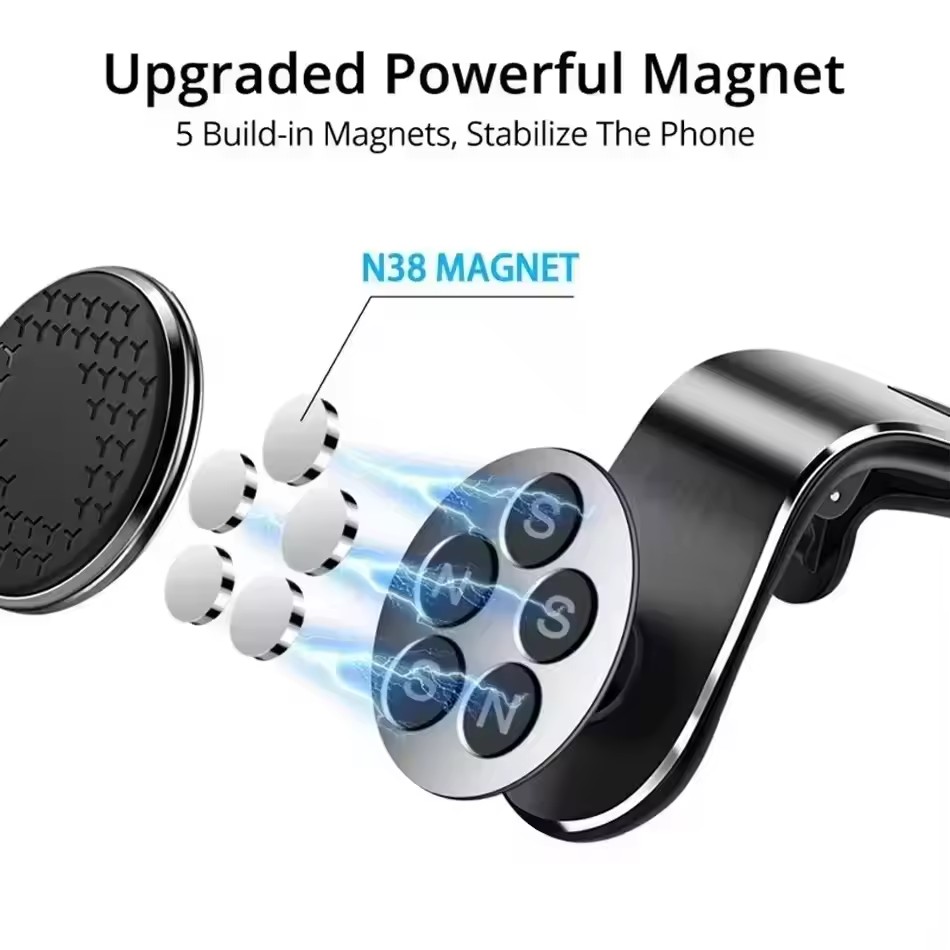Magnetic Car Phone Holder Univ - огляд і ціна Magnetic Phone Holder For Car Vent