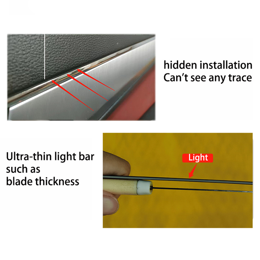 Car Ambient Lighting Kit Inter - огляд і ціна Led Ambient Interior Car Lights App Control