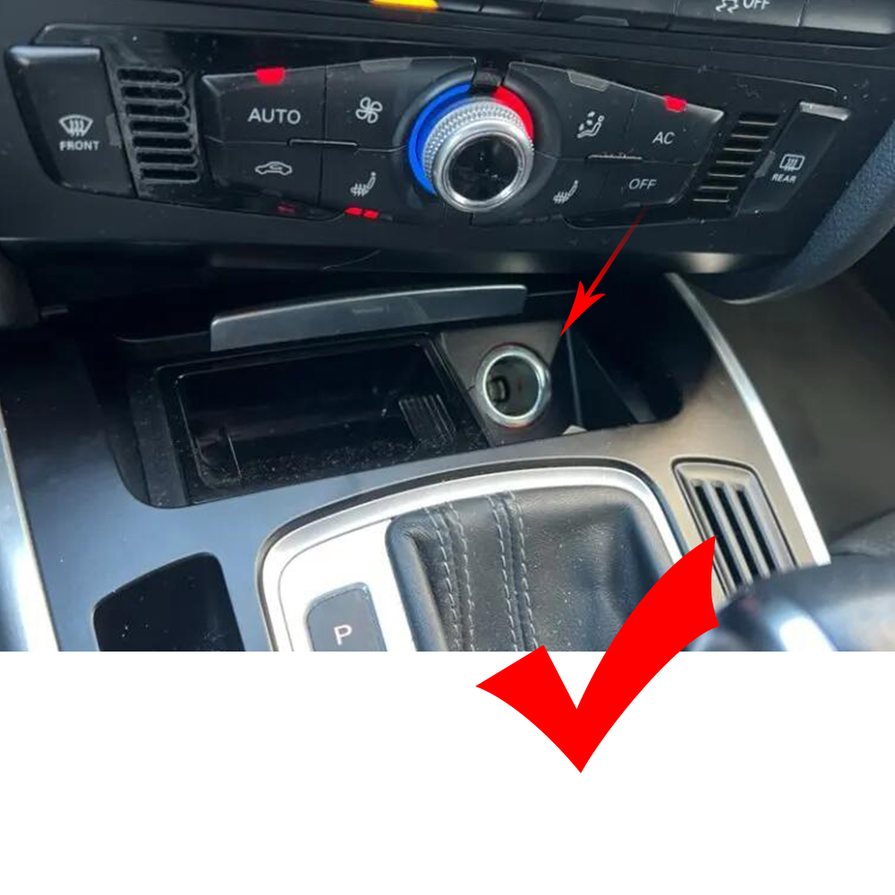 Car wireless charger For Audi  - огляд і ціна Wireless Car Charger Mount Fast Charging