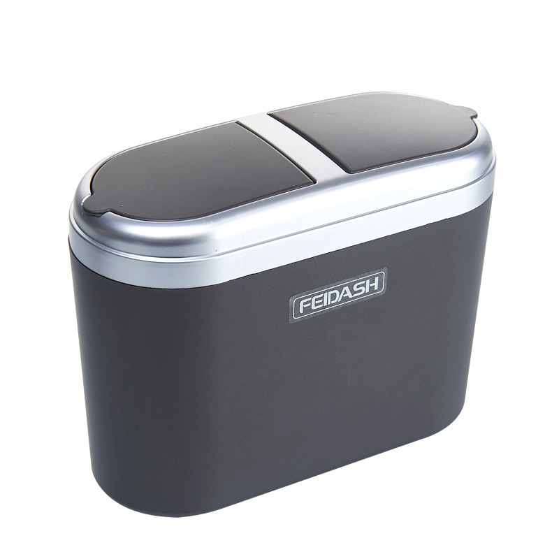 Portable Plastic Car Storage B - огляд і ціна Waterproof Car Trash Can With Lid