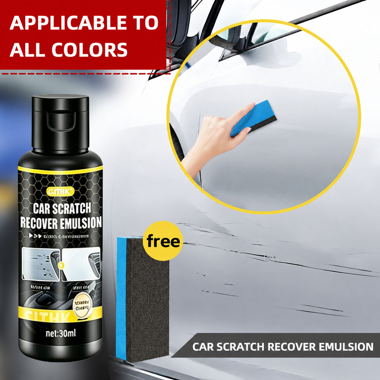 Car Scratch Remover Anti Scrat - огляд і ціна Car Scratch Repair Polishing Wax Paste