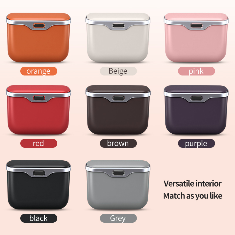 Car trash can with creative li - огляд і ціна Waterproof Car Trash Can With Lid