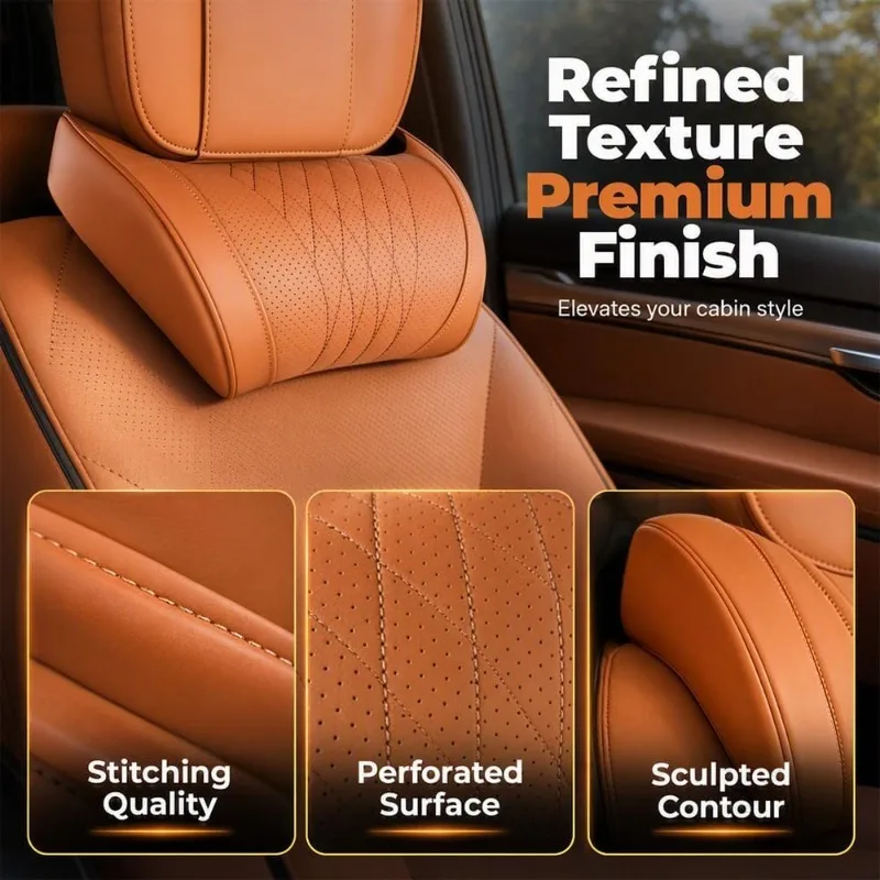 Universal Car Headrest Lumbar  - огляд і ціна Memory Foam Car Neck Pillow Lumbar Support