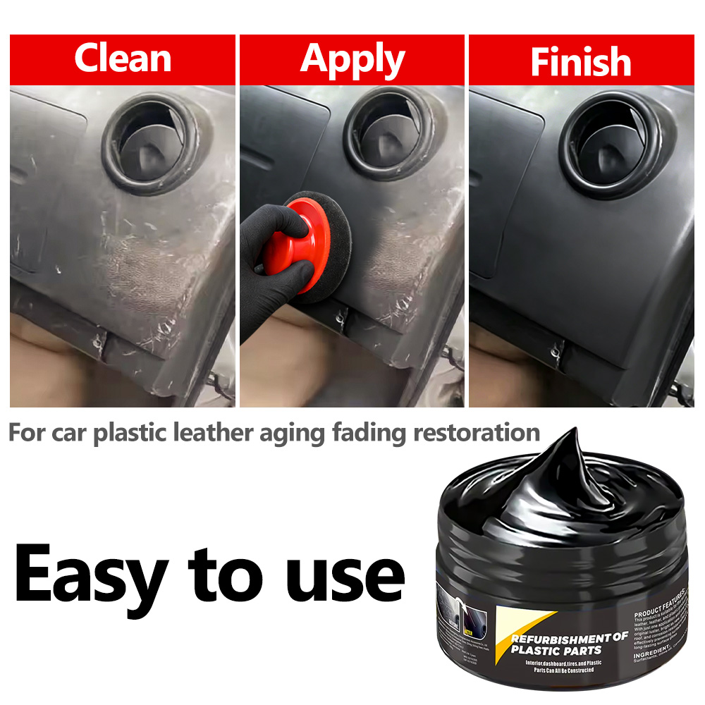 B1257 Car Interior Plastic Lea - огляд і ціна Car Scratch Repair Polishing Wax Paste