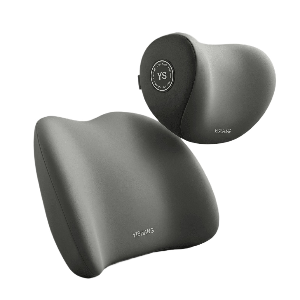 Car Headrest & Lumbar Support  - огляд і ціна Memory Foam Car Neck Pillow Lumbar Support